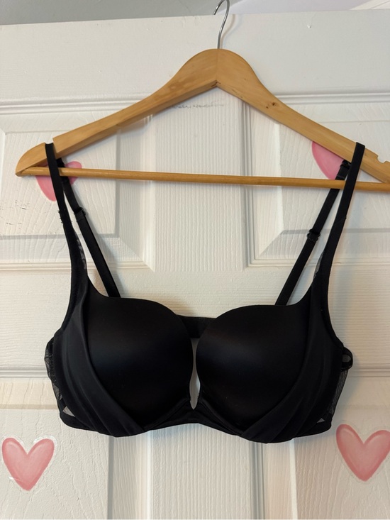Victoria's Secret Other - Victoria’s Secret Black Padded Demi Bra 34C